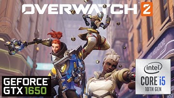 Overwatch 2 GTX 1650 & i5 10400F Gaming Benchmark 1080p ALL Settings
