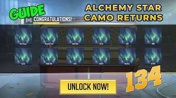 How to Get 134 Alchemy Stars Camo in COD Mobile 2025