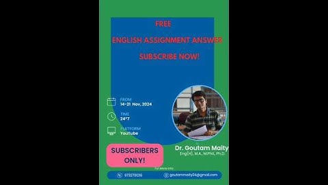 NSOU ASSIGNMENT ANSWER DOWNLOAD / NSOU ASSIGNMENT ANSWER / NSOU ASSIGNMENT ANSWER  2024