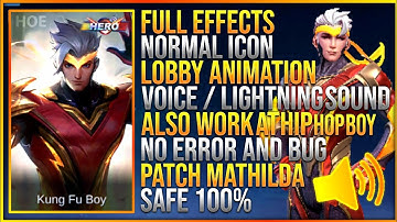 CHOU THUNDERFIST SCRIPT WITH FULL BACKUP FILE | FULL EFFECTS , SOUND | PATCH MATHILDA | NO PASSWORD