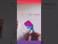 I for Ice Cream Drawing 🍦 Easy for Kids #Shorts