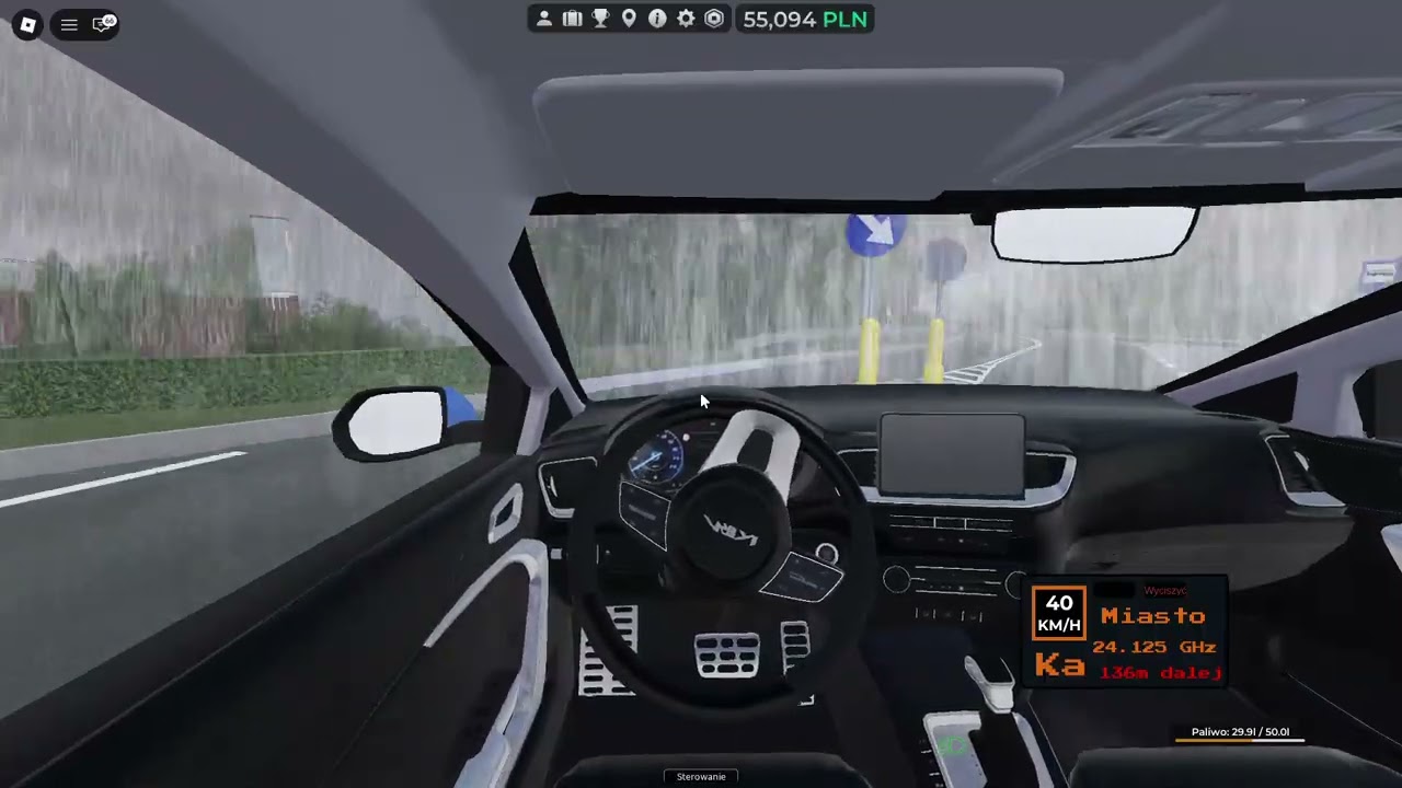 Trasa Malechowo - Sławno Przez Dw205