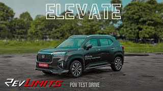 2023 HONDA ELEVATE | ZX | (1.5L I-VTEC  - 119BHP) | POV Test Drive #96 | RevLimits | #hondaelevate