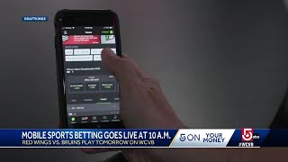 Mobile sports betting goes live this morning