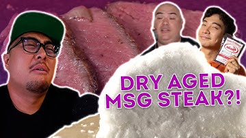 MSG DRY AGED STEAK | Guga Foods - Pro Chef Reacts