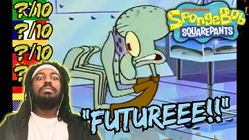 First Time Reaction to Squidward says “Future” In Different Languages | SpongeBob Reaction