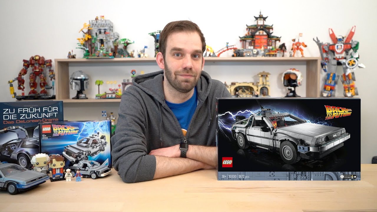 Teil 1: Bauen mit Spezi: LEGO® 10300 DeLorean DMC-12 Back to the Future /  Zurück in die Zukunft 