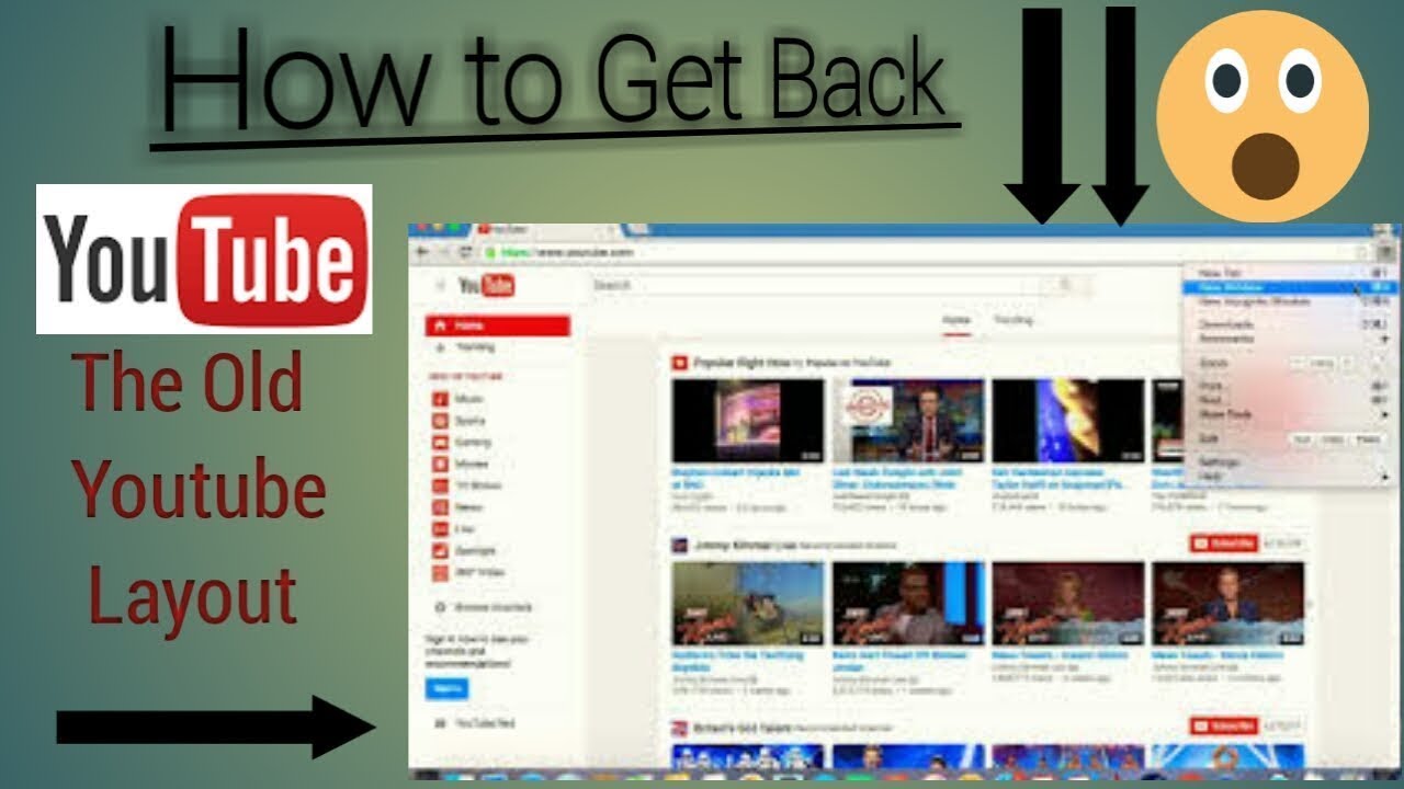 Youtube Redux Restore the Old Youtube Layout in Autumn 2024 - YouTube