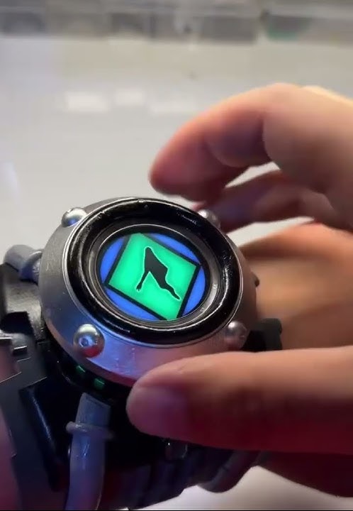 Ben 10 Omnitrix with smart watch inside--pop up