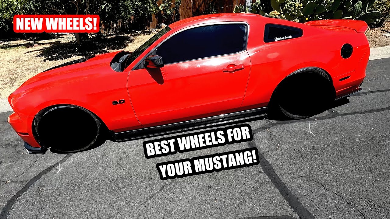BEST WHEEL & TIRE SETUP for your MUSTANG GT? [Work Meister S1