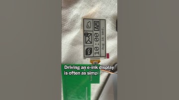 How to Make an E-Paper Display Driver #advice #arduino #electronics