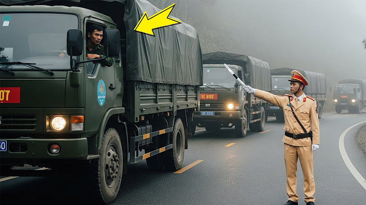 CSGT Trẻ Dừng Đoàn Xe Biển Đỏ Trên Đèo – 2 Cuộc Gọi Khiến Cả Ngành Lặng Im