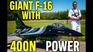 🚀 So big, they called the fire department BVM F-16 Jet | 400N Turbine  Blazing Speed to Gentle Crawl