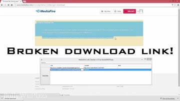 Mediafire Link Checker Beta by Bully@WiiPlaza