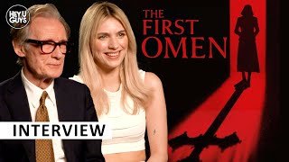 Nell Tiger Free & Bill Nighy on The First Omen, the terror of the original film & their fav horrors