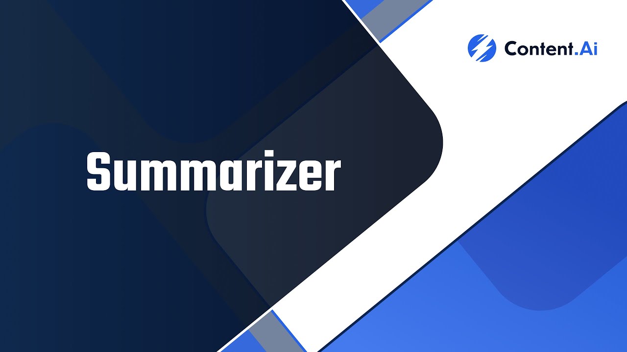 GoZen Content AI Summarizer  - Tutorial