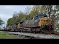 Railfanning on csxs river line in 2022 part 5