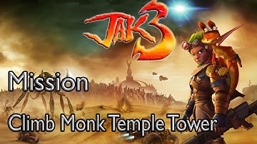 Jak 3 Mission Climb Monk Temple Tower