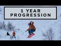 From beginner to pro snowboard