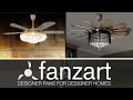 Designer Ceiling Fans, Decorative Ceiling Fans and Stylish Ceiling Fans from Fanzart