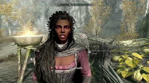 Skyrim Cosmetic Follower Mods: Serana Part 3