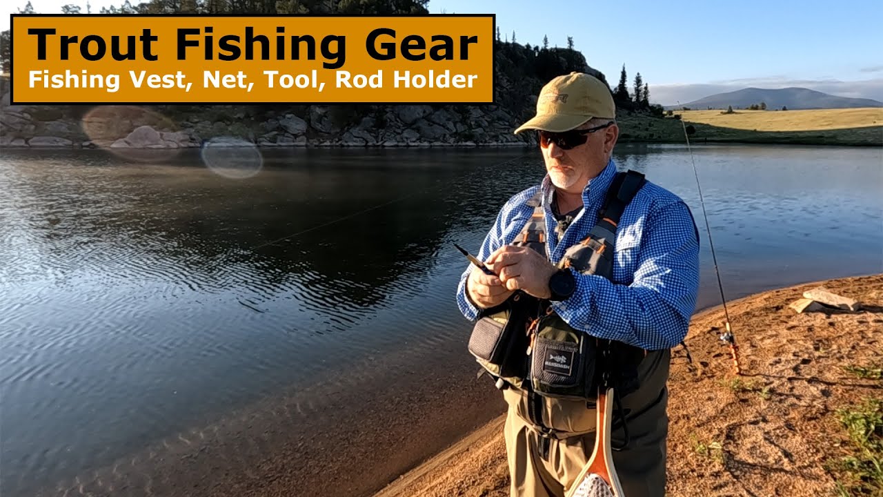 Rick's Fishing Gear at 11 Mile Reservoir in Colorado 