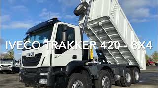 Degroote Trucks: New Iveco Trakker 420 - 8x4 tipper truck for sale