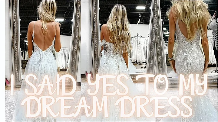 I SAID YES TO THE DRESS!! TRY ON WEDDING DRESSES W...