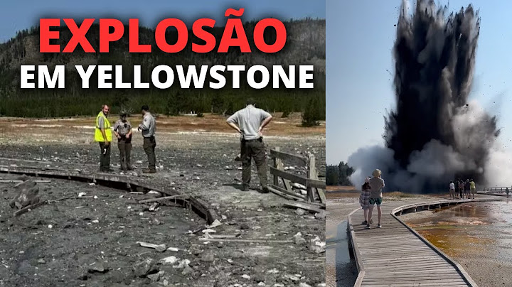 YELLOWSTONE, ACONTECEU UMA GIGANTE EXPLOSÃO HIDROTERMAL!