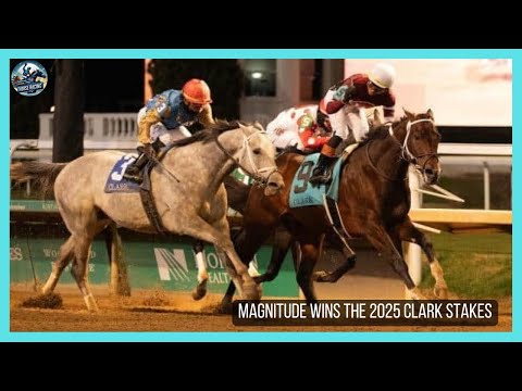 MAGNITUDE wins the 2025 Clark Stakes (G2)
