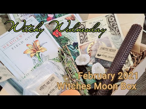 🌙Witchy Wednesday🌙 FEB '21 Witches Moon Box