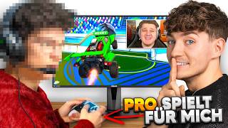 Ich TROLLE REZEARS mit einem PROFI in Rocket League 😵‍💫😂