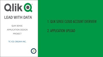 Qlik Sense TC Ice Cream Inc Project Video 01 (1. QS Cloud Account Overview; 2. Application Upload)