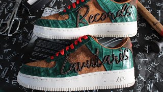 Custom Air Force 1 Lavutaris Records