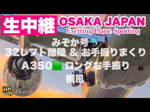 🔴 LIVE OSAKA ITAMI Airport 2025/8/17 大阪伊丹空港 ライブカメラ