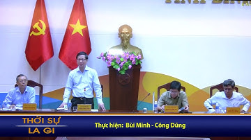 La Gi họp trực tuyến với UBND tỉnh nghe báo cáo công tác giải ngân vốn đầu tư công năm 2023