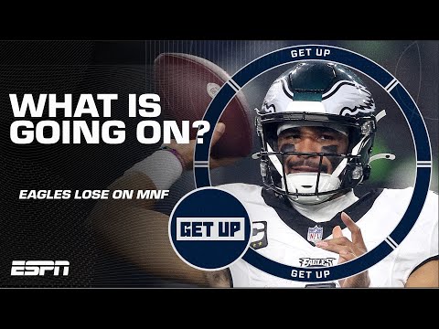 Jalen hurts is trying to push any button he can! - domonique foxworth | get up