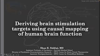 BrainMap: Deriving brain stimulation targets using causal mapping of human brain function