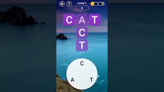 Word connect Crossword puzzle Level 1 screenshot 5