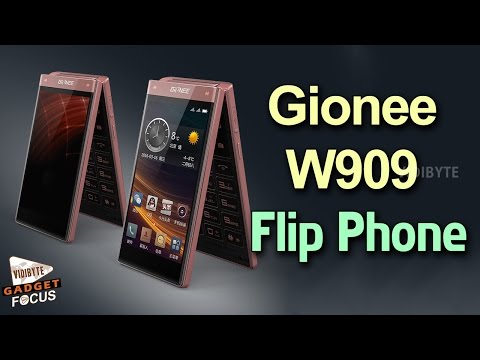 Gionee W909 Flip Phone With Dual Touchscreens, Fingerprint Sensor Launched