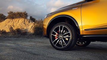 Adaptive Air Suspension: Standard on the MDX Type S