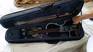 Cecillio Electric Violin Unboxing And Testing!