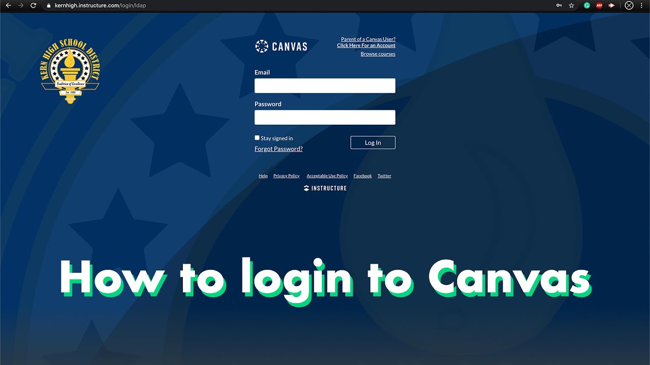 How To Login To Canvas Youtube