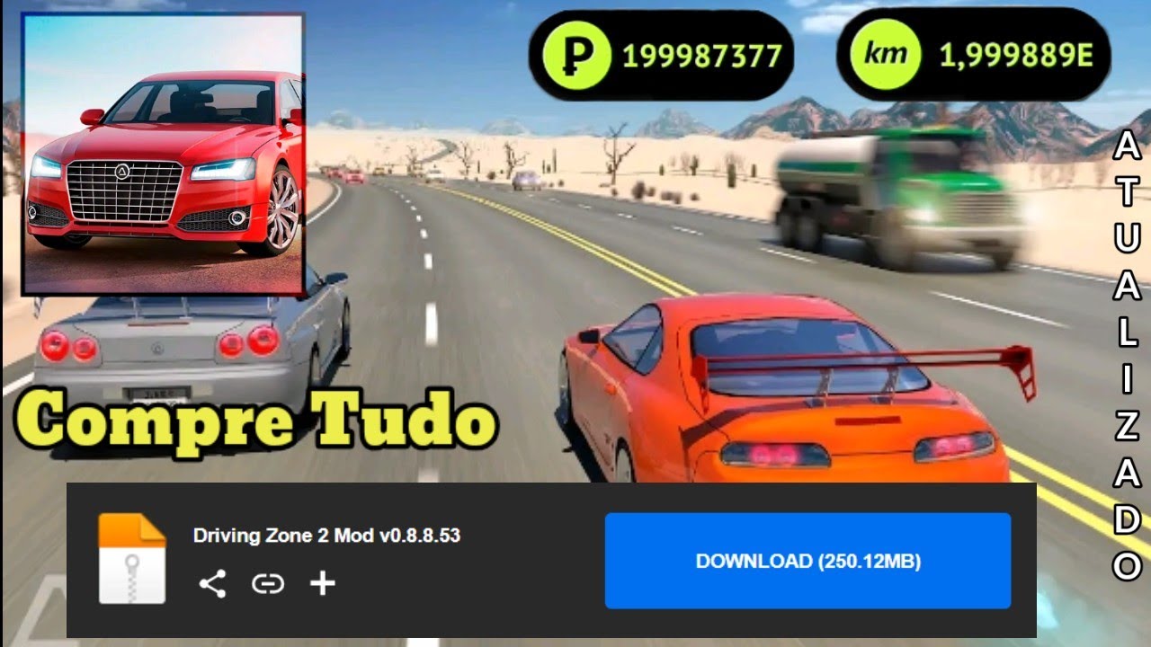 Driving Zone 2 Dinheiro Infinito ! Atualizado V0.8.8.53 - YouTube