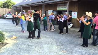 Flashmob internationale 2015 à l accueil