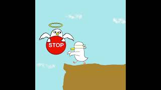 watch out #warning #sleepwalking #lifesaver #signal #sign #cliff #stopsign  #turnaround #blindfold