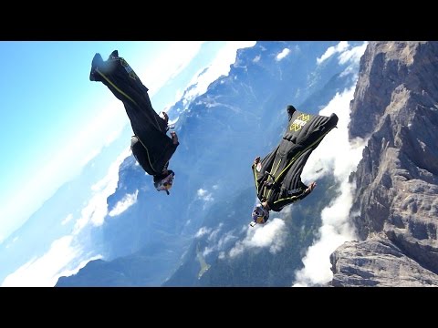 Freestyle Wingsuit Flying Above the Dolomites | Soul Flyers