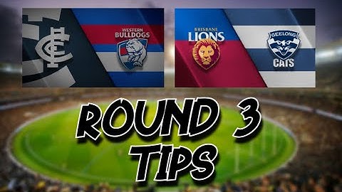 2025 | AFL Round 3 Tips