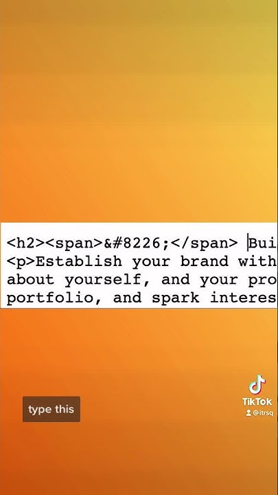 HTML BULLET POINT TUTORIAL - YouTube