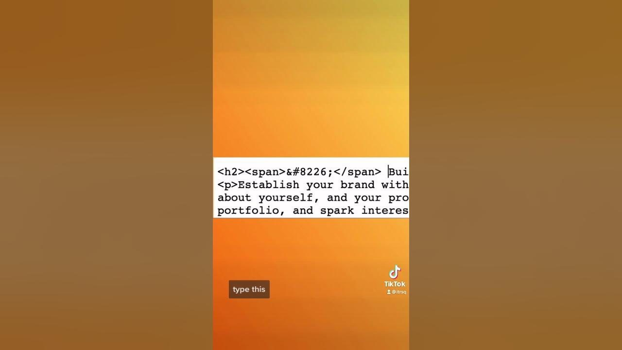 HTML BULLET POINT TUTORIAL YouTube